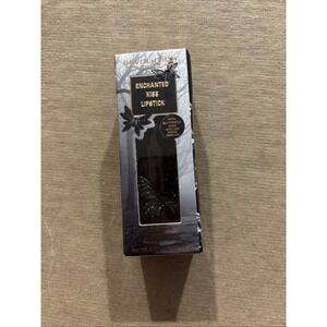 Revolution Enchanted Kiss Lipstick & Adjustable Butterfly Ring - Black‎ Lipstick